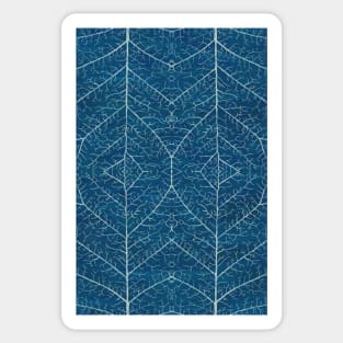 Indigo winter Sticker